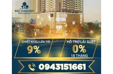 BRG Diamond Residence 25 Lê Văn Lương Căn Hộ 5 Sao cam kết mỗi căn hộ có tối thiểu 01 chỗ để xe ô tô.LH: 0943151661